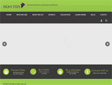 Tablet Screenshot of frontsteps.org